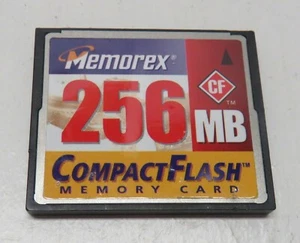 Memorex 256MB CompactFlash Camera Memory Card - CF Card Type I - Picture 1 of 3