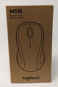 Logitech M510 Wireless Computer Mouse For PC With USB Receiver - Graphite - Picture 1 of 11