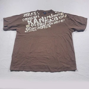 Vintage Karl Kani Shirt Men 4XL  Streetwear Y2K K SpellOut Graphic Print - Picture 1 of 8