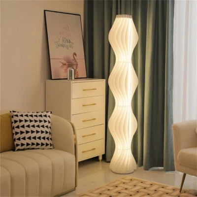 Modern Corner Lamp White Floor Lamp Dimmable Light Column Ceiling Washer 170cm Living Room - Image 1 of 4