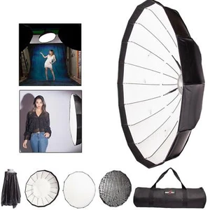 Easy Open 60-140cm Softbox Honeycomb Grid Beauty Umbrella Rapid Box Bowens S Fit - Picture 1 of 25