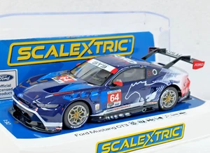 Scalextric C4503 Ford Mustang GT3 24h Daytona, #64 132 Slot Car *DPR* - Picture 1 of 16