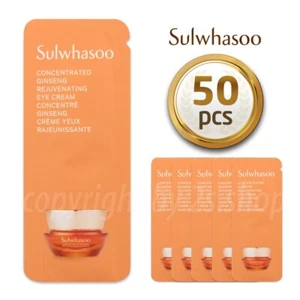 Sulwhasoo Concentrated Ginseng Renewing Eye Cream 1ml× 50pcs Korea Cosmetics - Picture 1 of 1