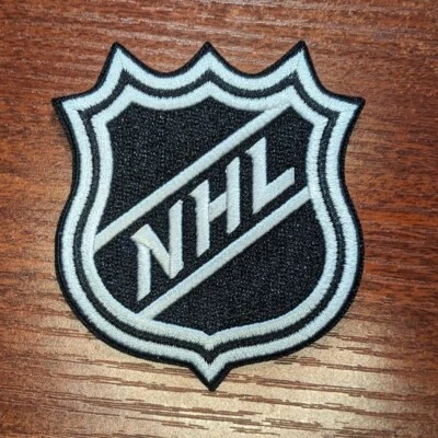 NHL Logo Patch National Ice Hockey League Sports Embroidered Iron On Patch 3x3" - Image 1 of 3