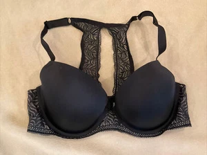 Paramour bra 40D black lace sexy underwire - Picture 1 of 3