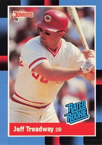 Jeff Treadway 1988 Donruss #29 Cincinnati Reds