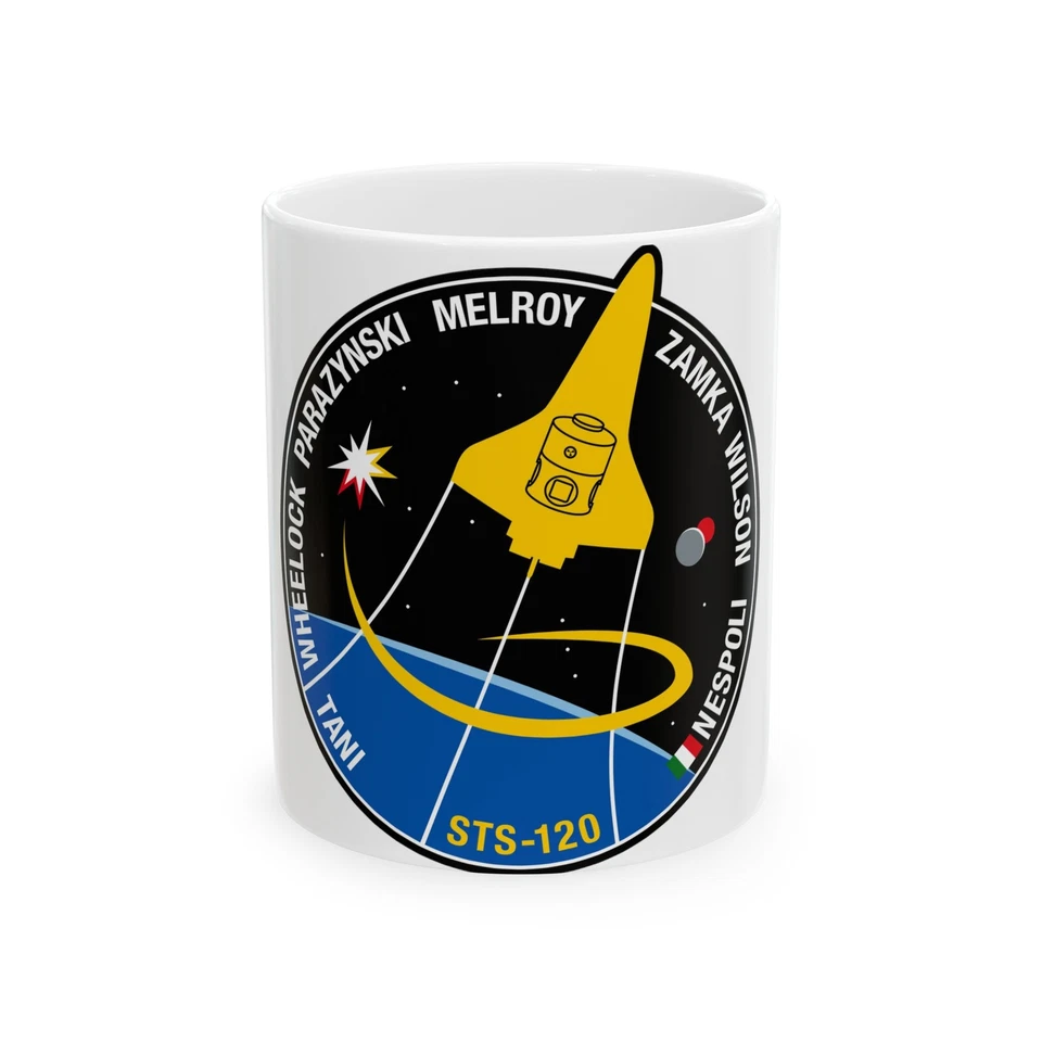 STS 120 (NASA) White Coffee Mug - Изображение 1 из 1
