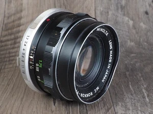 Minolta MC Rokkor-PF 55mm f/1.7 f1.7 Prime Lens – Japan Manual Focus MF READ - Picture 1 of 8