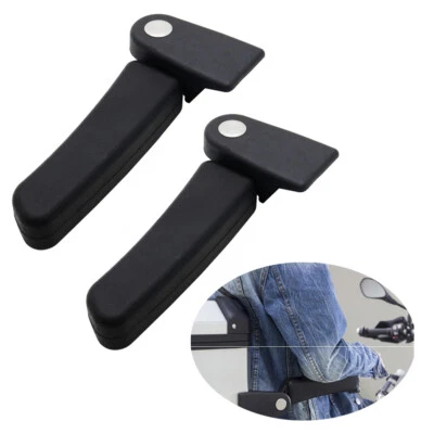 Aluminum Universal Motorcycle Foldable Rear Passenger Side Box Armrest For BMW - Image 1 of 4