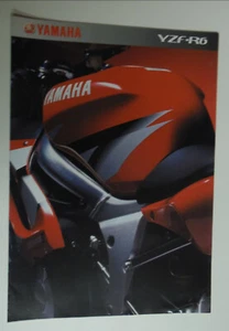 Yamaha Motorrad YZF R6 Verkaufsprospekt 2002 - Bild 1 von 1