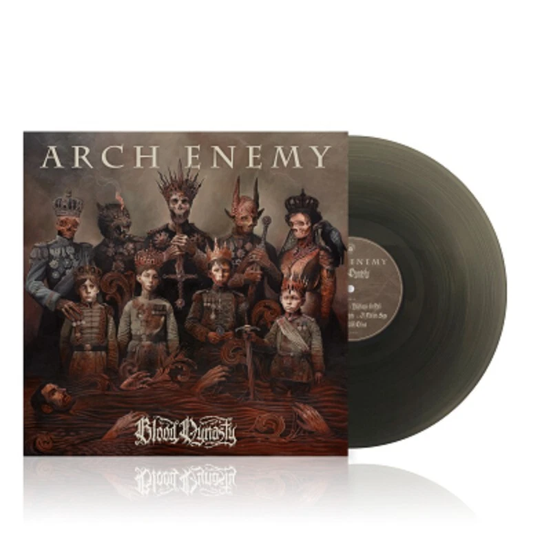 ARCH ENEMY New Sealed Ltd Ed 2025 BLOOD DYNASTY BLACK ICE COLORED VINYL RECORD - Image 1 of 1