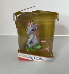 2004 My Little Pony Triple Treat Ornament Christmas Hasbro American Greetings - Picture 1 of 2