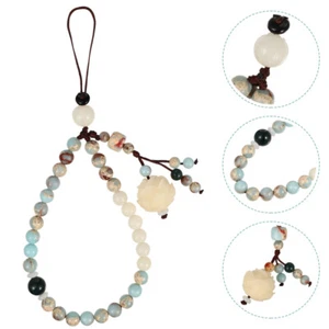 Handy Kette Perlen-Handy-Lanyard Handy-Schlüsselband Mit Perlenanhänger - Zdjęcie 1 z 12