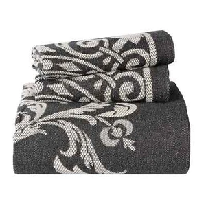 Bohemian Jacquard Textured Medallion with Matching Bedspread & Pillow Shams Set - Picture 1 of 45