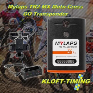 Mylaps TR2 GO MX Transponder inkl. Ladestation "kein Abo" NEU - Bild 1 von 3