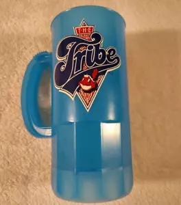 Vintage anni 80 Cleveland Indians Chief viaggio plastica pinta vetro SKYVIEW TERRAZZA CAMERA - Foto 1 di 10