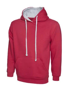 Sudadera con capucha de contraste Uneek Clothing UC507 - Imagen 1 de 12