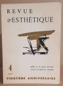 Revue d'esthétique N°4 vingtième anniversaire | Collectif | Bon état - Picture 1 of 1