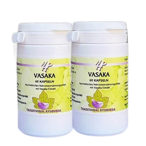 Vasaka (Adhatoda vasica) Vorratspack 2 x 60 Kapseln, von Holisan - Bild 1 von 2