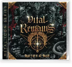 Vital Remains - Horrors of Hell (CD, 2025, Brutal Planet) Black/Death Metal - Foto 1 di 2