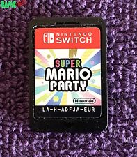 SUPER MARIO PARTY NINTENDO SWITCH TESTED WORKING *CARTRIDGE ONLY*
