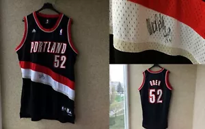 Camiseta de baloncesto firmada por Gregory Oden Portland Trail Blazers Adidas EE. UU. NBA - Imagen 1 de 9
