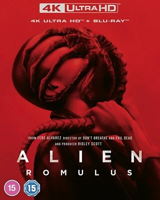 ALIEN PART 7 4K UHD BLU RAY ROMULUS 7th MOVIE Seventh FILM SEVEN New UK R2 Seal - Image 1 of 2