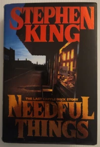 Stephen King Hardcover Buch NEEDFUL THINGS Erstausgabe 1991 Horror Thriller - Bild 1 von 1