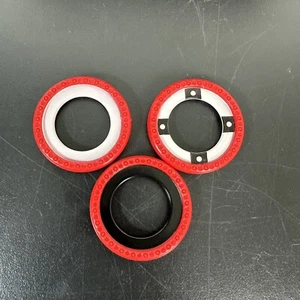 Connect 4 Launchers Game by Hasbro 2010 Replacement Parts / Pieces 3 Red Rings - Picture 1 of 1