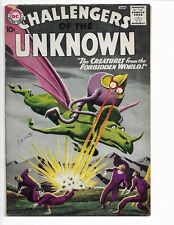 CHALLENGERS ON THE UNKNOWN 11 - VG/F 5.0 - "CREATURES FORBIDDEN WORLD!" (1960)