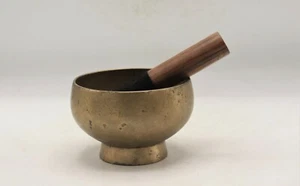 Vintage 6" Naga singing bowl - Antique Himalayan bowl - Chakra cleansing, Yoga - Picture 1 of 7