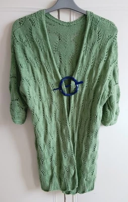 Elegante Damen Strickweste   Strickjacke - selbstgestrickt - NEU -   - Bild 1 von 2