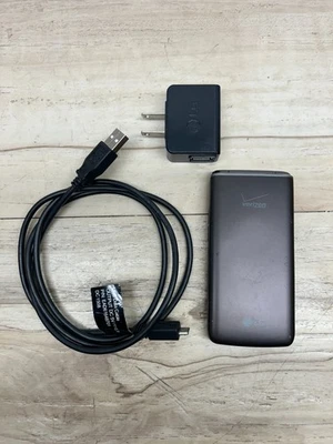 LG Exalt II Verizon Flip Cell Phone VN370 Color Display 2 Mp Camera - Image 1 of 4