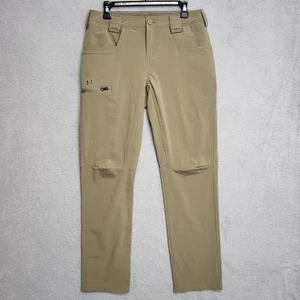 Under Armour Pants Womens 8 Tan UA Defender Loose Lightweight Tactical Utility - Picture 1 of 12