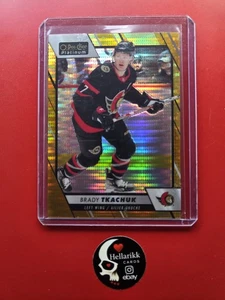 2023-24 Brady Tkachuk Platinum /50 Seismic Gold #23 Ottawa Senators O-Pee-Chee  - Picture 1 of 2