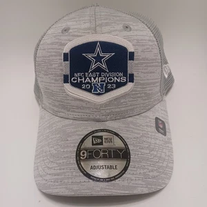 Dallas Cowboys Trucker Cap NFC East Champions 2023 New Era 9Forty Hat - Picture 1 of 7