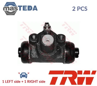 BWB147 DRUM WHEEL BRAKE CYLINDER PAIR TRW 2PCS FOR FORD ASIA / OCEANIA FESTIVA - Image 1 of 4