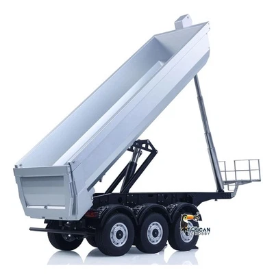 26,1 Zoll 1/14 Metall Semi-Anhänger Dumper Für Rc Lkw 770S Unterstützung Bein - Bild 1 von 4