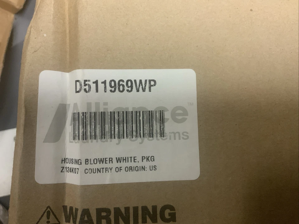 D511969WP--Carcaça do soprador secadora SpeedQueen/Maytag **FRETE GRÁTIS** - Imagem 1 de 1