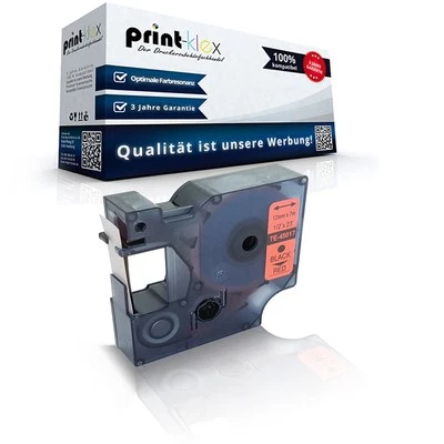 Mehrzweck Schriftband für Dymo LABELMANAGER 120 P 150 160 20 - Color Print Serie - Bild 1 von 4