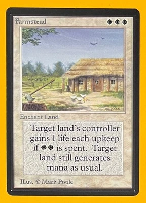 MTG FARMSTEAD Beta (OldManMTG 012-072) - Image 1 of 4