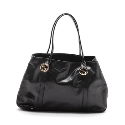 Gucci Leather Tote bag Black 232957 - Image 1 of 4