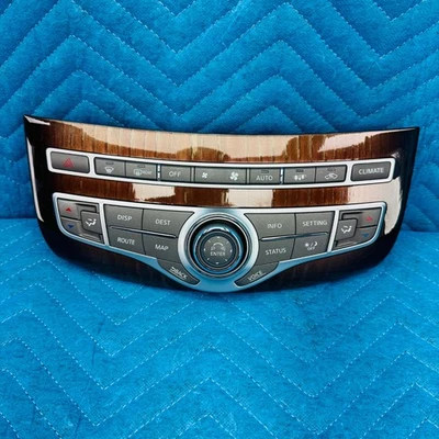Infiniti M56 M37 2011-2013 panel de control de clima y navegación OEM 283951MA3A Foto 1 de 4