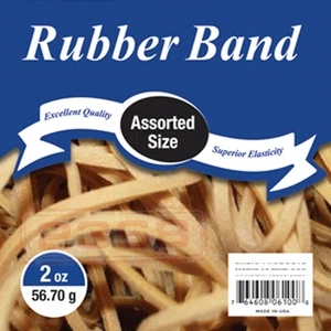 Natural Color Superior Elasticity Assorted Sizes Rubber Band Excellent Quality  - Picture 1 of 1