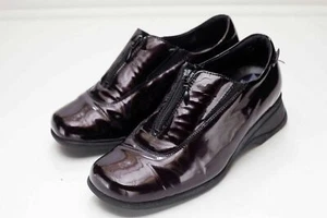 Zapatos Oxford para mujer Mephisto Mobils 7,5 borgoña con cremallera - Imagen 1 de 10