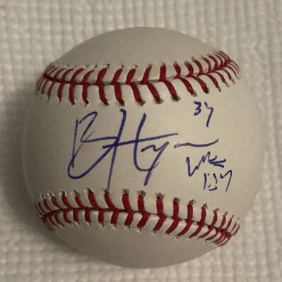 2011 Bryce Harper Pre Rookie Inscription Signed MLB Baseball JSA COA Autograph - Image 1 of 4