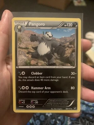 Pangoro 68/111 - Pokemon XY Furious Fists Card Non-holo NM - Image 1 of 4
