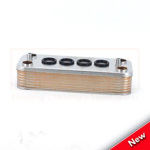 VOKERA EXCEL 25 25ERP & EXCELL 80E 80SP CALDERA DHW PLACA INTERCAMBIADOR DE CALOR 8036 - Imagen 1 de 2