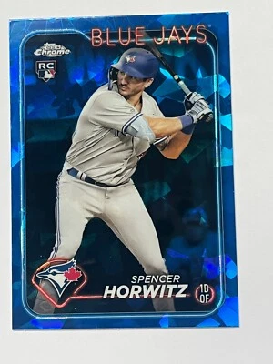 2024 Topps Chrome Sapphire Spencer Horwitz RC #172 - Image 1 of 4