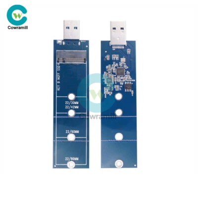 USB Adapter M.2 SSD to USB 3.0 Adapter NGFF SATA B/B+M Key M2 SSD 5 Gbps - Image 1 of 4